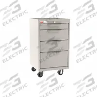 METRO Compact General Medical Supply Cart with Drawers: Polymer/Steel, Taupe, White, 4 Drawers (MPN MBC1210TL-LB). Key specifications — Material: Polymer; Drawer Color: White; Brand: METRO; Caster/Wheel Configuration: (2) Swivel; Cabinet Color: Taupe.