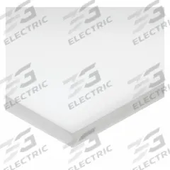 HDPE Bar: 0.0625 in Thick, 1.5 in x 12 in, Opaque, White, 3,500 psi Tensile Strength, 3.0 ft-lb/in (MPN BULK-PS-PE-112). Key specifications — Impact Strength: 3.0 ft-lb/in; Clarity: Opaque.