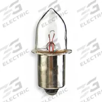 APPROVED VENDOR Incandescent Bulb: Incandescent, Single Contact Miniature Flanged (P13.5s), B3-1/2 (MPN KPR102-2PK). Key specifications — Voltage: 2.4V AC; Trade Number: KPR102; Brand: APPROVED VENDOR; Bulb Shape: B3-1/2; Light Color: White.