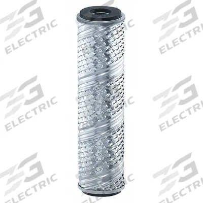 Parker Water Filter Cartridge: 30 micron, Pleated, 7 gpm, ETP Steel - Pleated Water Filter Cartridges
