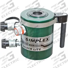 ENERPAC Hollow Hydraulic Ram: 50 ton Nominal Capacity, 4 in Nominal Stroke Lg, 2.13 in, RACD (MPN RACD504). Key specifications — attr1099385: 2.13 in.