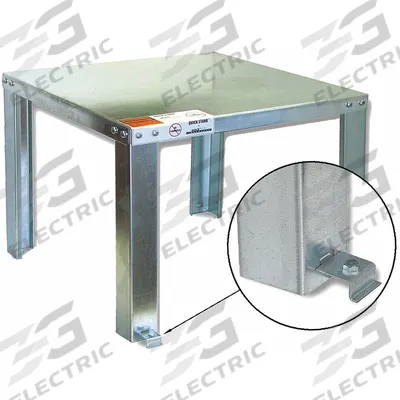 APPROVED VENDOR Water Heater Stand: Floor Mount, 100 gal Max. Tank Cap - Floor-Mount Stands for Water Heaters