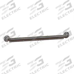 BESTCARE Wall Grab Bar: Stainless Steel, Satin, 250 lb Wt Capacity, 1 1/2 in Base Dia, 1 (MPN WH1109-2). Key specifications — Material: Stainless Steel; Bar Style: Straight.