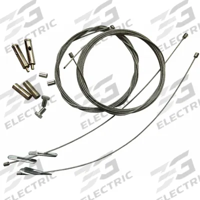 LUMINATION Ceiling Mounting Kit: 10 ft Lg, 2 in Wd, 1 1/4 in Ht - Clips, Chains & Hangers for Bay Lights