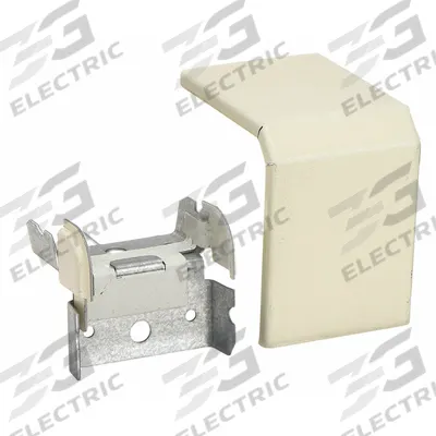 LEGRAND External Elbow: 2400, 1 in Ht, 2 in Raceway Wd, Steel - 90 Degree Elbows for Single-Channel Raceways