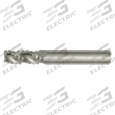 WIDIA HANITA Roughing End Mill: Carbide, TiCN Coated, 3 Flute, 3/4" Mill Dia, 1-1/2" LOC - Corner-Chamfer Carbide Roughing End Mills for Nonferrous Materials