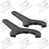 SPEARS Tank Adapter Wrench: 1 1/2 in Pipe Size, 8 in Overall Lg, PVC, Polypropylene (MPN TAW-015). Key specifications — Material: PVC; Brand: SPEARS.