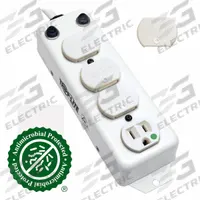 TRIPP LITE Outlet Strip: 4 Outlets, 15 ft Cord Lg, 15 A Current, UL 1363A, White, 5-15P, 2 1/2 in Wd (MPN PS-415-HG-OEMRA). Key specifications — Brand: TRIPP LITE; Mounting Style: Screw.