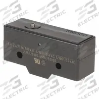 OMRON Snap Action Switch: Pin Plunger Actuator, 1NO/1NC, Screw (MPN Z-15G-B7-K). Key specifications — AC Contact Rating: 15 A @ 480 V; Electrical Connection: Screw; Series: Z; Brand: OMRON.