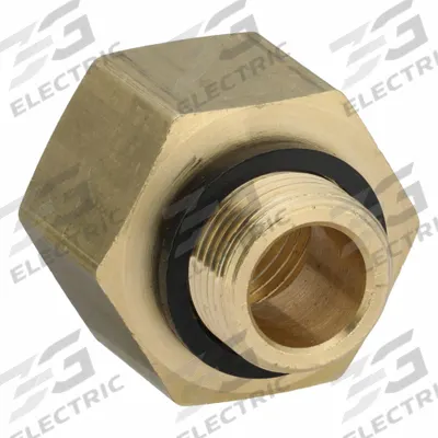 LEGRIS Metal Pipe Straight: Straight, 1/2 in x 3/8 in - Threaded High-Pressure Pipe Fittings
