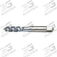 CLEVELAND Spiral Flute Tap: M8x1.25 Metric, D5 / 6H, 3 Flute, Plug Chamfer (MPN C58910)