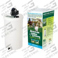 PRO PRODUCTS Injection Feeder: Injection System, Lawn or Repel Pest (MPN 2670). Key specifications — Brand: PRO PRODUCTS; Compatible Product Type: Lawn or Repel Pest; Includes: 24 V Hook-Up to Master Valve; 30 Gallon Tank and Top; Adjustable 16 GPD Digital 110 V Pump with a Built-In Pump Start; Instructions Manual; Owners Manual; Pump Mounting Base.