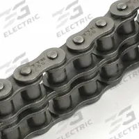 TRITAN Roller Chain: Double Strand, 60, 3/4 in Pitch, Carbon Steel, 10 ft Overall Lg, Riveted Pin (MPN 60-2R X 10FT). Key specifications — Brand: TRITAN.