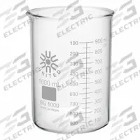 APPROVED VENDOR Beaker: 1,000 mL, 33.81 fl oz, A, Low Form, Type I, Colorless, Borosilicate Glass (MPN BG1000-1000). Key specifications — attr1371034: Type I; attr1371051: APPROVED VENDOR; attr1371062: Colorless.