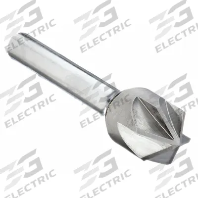 KEO Countersink: 90°, 6 Flute, 5/8 in Body Dia - Smooth-Finish Six-Flute Countersinks