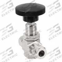 HAM-LET Plumbing Needle Valves: Inline Valve Body, 316 Stainless Steel, Integral Bonnet, Let-Lok (MPN H-300U-SS-L-V-10MM-RS). Key specifications — For Media: Liquid; Standards: ISO 2006(E); Brand: HAM-LET; Valve Series: H300U; Stem Type: V-Stem; Connection Type - Side 1: Let-Lok; Connection Type - Side 2: Let-Lok; Connection Type: Let-Lok x Let-Lok.