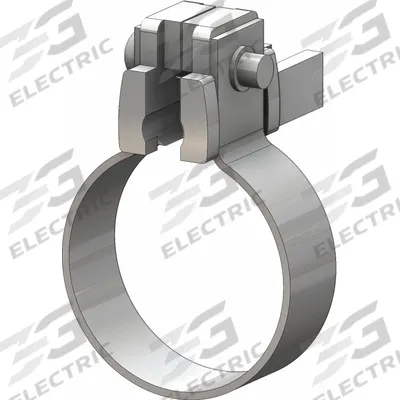 SMC Air Cylinder Sensor Mounting Hardware: Fits 20 mm Bore Dia, Nylon - Autoswitch Bands