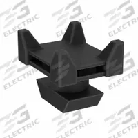 Cable Management: 40 Series, 11 mm x 22 mm x 22 mm, Black, Unfinished (MPN 093280). Key specifications — System of Measurement: Metric; Material: Polyamide; Finish: Unfinished; Includes Fasteners: No; Compatible Series: Fath, 40 Series; Brand: FATH INC.; Product Type: Cable Management.