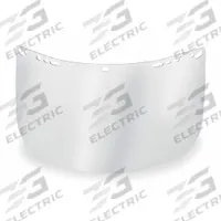 BULLARD Face Shield Visor: 15 in Overall Wd, 8 in Overall Ht, 0.06 in Overall Thick, Clear, Uncoated (MPN 860H). Key specifications — Material: Acetate; Brand: BULLARD.