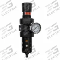 PARKER Filter/Regulator: Series 06E Series, 1/2 in NPT, 61 scfm, 40 micron, 125 psig Max Op Pressure (MPN 06E32A18AC). Key specifications — attr109419: PARKER; attr109429: Zinc; attr109463: Yes; attr109467: Nitrile; attr109468: Series 06E.