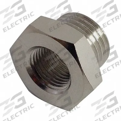 LEGRIS Metal Pipe Straight: Straight, 3/8 in x 1/2 in - Threaded Medium-Pressure Pipe Fittings