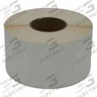 APPROVED VENDOR Barcode Printer Label: 4 in Label Wd, 6 1/2 in Label Ht, White, 3 in Core Dia. (MPN 4065DWH-P.9Mr). Key specifications — Brand: APPROVED VENDOR; Label Color: White; Perforation: Perforated.