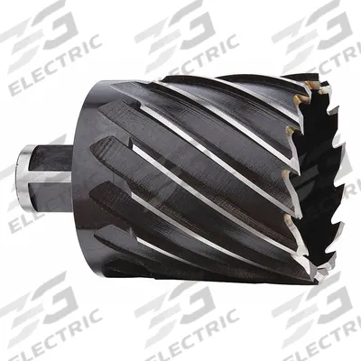 MILWAUKEE Annular Cutter: 1 11/16 in Cutter Dia, 2 in Max Cutting Dp, Black Oxide - High-Speed Steel Annular Cutters for General Cutting
