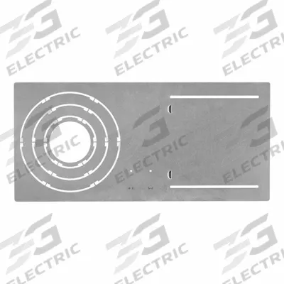 SYLVANIA Mounting Pan: 1/4 in Overall Ht, 21 1/8 in Overall Lg - Accessories for Can Lights & Downlights