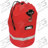 CONDOR Fleece Lined Bag: Bag, Polyester, Red, Drawstring Closure, 14 in Lg (MPN 25F567). Key specifications — Storage Type: Bag; Material: Polyester; Color: Red; Includes: Drawstring Closure; Brand: CONDOR.