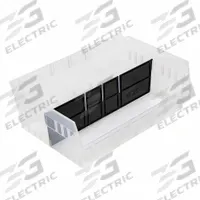 QUANTUM STORAGE SYSTEMS Long Bin Dividers: 10 in x 6 in, 15 in Overall Wd, Black (MPN DSB218/222). Key specifications — Compatible Manufacturer Model Number: QSB222; Brand: QUANTUM STORAGE SYSTEMS.