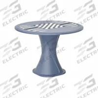 CORTECH Table: 29 in Overall Ht, 42 in Overall Dia, Game Top Included, Ballast Accepted, ISO 22196 (MPN 670MBGT). Key specifications — Brand: CORTECH; Accepts Ballast: Ballast Accepted; Table Material: Polyethylene; Furniture Series: Endurance.