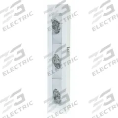 BOWMAN DISPENSERS Glove Dispenser: Steel, 5 1/2 in Overall Wd, 30 in Overall Ht, 3 7/8 in Overall Dp (MPN GB-068). Key specifications — Dispenser Layout: (3) Boxes; Fill Direction: Left Load; Material: Steel; Brand: BOWMAN DISPENSERS; Color: White.