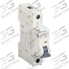 SIEMENS IEC Miniature Circuit Breaker: 40 A Amps, 60V DC, 14kA at 240V AC, Screw Clamp, 5SJ4, AC/DC (MPN 5SJ41406HG40). Key specifications — Brand: SIEMENS; DC Voltage Rating: 60V DC; Max. AIR Rating: 14kA at 240V AC; Terminal Connection: Screw Clamp; AC Voltage Rating: 240V AC.