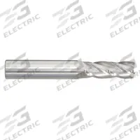 APPROVED VENDOR Square End Mill: Carbide, TiCN Coated, 4 Flute, 5 mm Mill Dia, 16 mm LOC, 51 mm OAL (MPN 206-001350C)