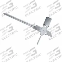 IKA Stirrer: Stirrer, 0004050010/0010000663/0025000750/0025000757, 1/2 in Shaft Dia, 4 Blades (MPN 0000739000). Key specifications — Brand: IKA; Blade Shape: Propeller; Compatible with Manufacturer Model Number: 0025000757.