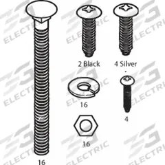 RUBBERMAID COMMERCIAL PRODUCTS Carts Caster Installation Kit: Fits Rubbermaid Commercial Brand (MPN FG4532L70000). Key specifications — For Use With Mfr. Model Number: FG451200BLA; Fits Brand: Rubbermaid Commercial; Product Type: Carts Caster Installation Kit; Brand: RUBBERMAID COMMERCIAL PRODUCTS.
