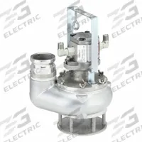 GREENLEE Submersible Trash Pump: 3 1/8 in Pump Inlet Dia., 3 in FNPT, 15 ft Max. Head, Hydraulic (MPN H4635). Key specifications — Hydraulic System Type: Open or Closed Center; Base Material: Aluminum; Housing Material: Aluminum; Impeller Material: Stainless Steel; Brand: GREENLEE.