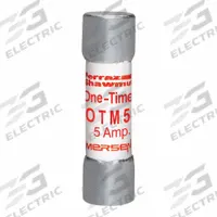 MERSEN Fuse: OTM Series, Midget, Fast-Acting, 5 A, 250 V AC, 13/32 in x 1 1/2 in, Non-Indicating (MPN OTM5). Key specifications — attr1287209: OTM; attr211192: MERSEN.