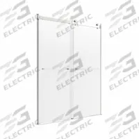 FOREMOST Shower Door: 43 in Min. Door Wd, 47 in Max. Door Wd, 76 in Overall Ht, Clear Tempered Glass (MPN LGDR4876-CL-BN). Key specifications — Brand: FOREMOST; Door Frame Finish: Brushed Nickel.