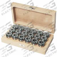 TECHNIKS Collet Set: ER32, 7/32 in to 3/4 in Collet Size Range, 18 Pc (MPN 04212IS). Key specifications — attr1033128: TECHNIKS; attr1038750: Standard; attr1038755: Inch.