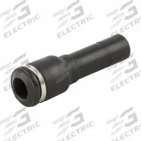 AIGNEP Push To Connect Fitting: 14 mm OD x 10 mm OD Size, Push-to-Connect x Tube Stem, Nylon, Black (MPN 55700-14-10). Key specifications — Brand: AIGNEP.