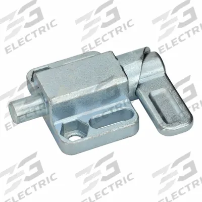 JW WINCO Cam Action Spring Latch with Mounting Flange: 14 mm Plunger Wd - Locking Horizontal-Mount Cam-Action Indexing Plungers