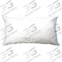 R & R TEXTILE Pillow: Cotton, 37 in Overall Lg, 21 in Overall Wd, 33 oz Fill Wt, Micro Denier Fiber (MPN X11302). Key specifications — Brand: R & R TEXTILE.