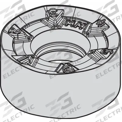 WIDIA Round Milling Insert: RNGJ1204M0SMM (MPN 5123867) - Round (R) Indexable Milling Inserts