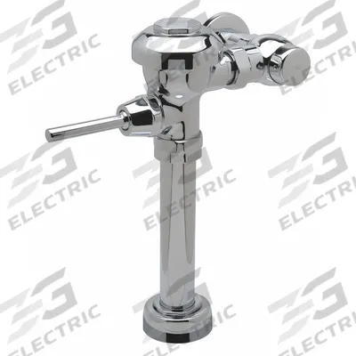 ZURN Manual Flush Valve: AquaVantage Z6000AV, Exposed, Top, 3.5 gpf Gallons per Flush - Toilet Manual Flush Valves