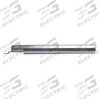 MICRO 100 Threading Tool: 3/8 in Shank Dia., Bright (Uncoated), 3/16 in Center to Cutting Tip (MPN LTR-375-12)