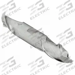 CLEVELAND Square End Mill: High Speed Steel, Double End, 2 Flute, 5/8" Mill Dia, 1-1/8" LOC, 5" OAL (MPN C42076)
