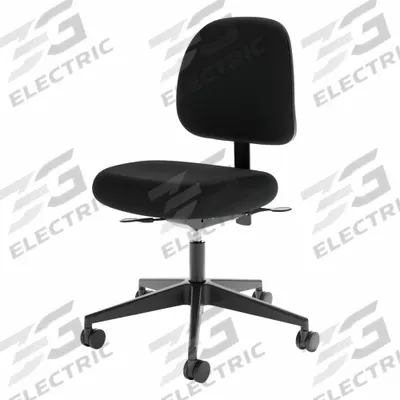 CRAMER Task Chair: Cramer, Black, 15 in Back Ht, 19 1/2 in Seat Wd, 19 1/2 in Seat Dp - Fixed-Arm Office Chairs