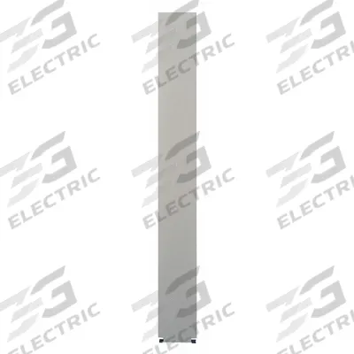 ASI GLOBAL PARTITIONS Partition Column: Laminate, Matte, Sand, 82 in Ht, 10 in Wd - Pilasters for Bathroom Partitions