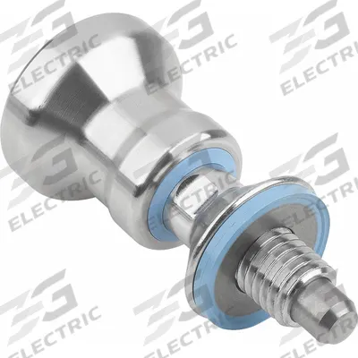 KIPP Indexing Plunger: Nonlocking, 316L SS, M12 Thread - Nonlocking Hygienic Pull-Knob Indexing Plungers for USIT Washers